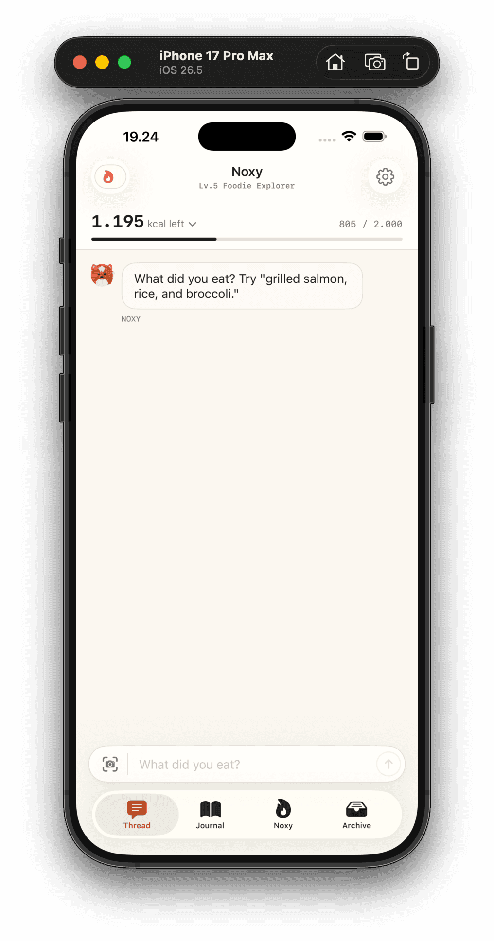Noxy screenshot